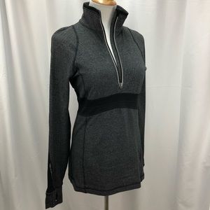 Lululemon Base Runner 1/2 Zip L/S Top Sz 8
